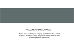 Desktop Screenshot of barakaroses.com